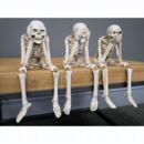 Three Wise Skeletons Shelf Sitting Ornament By Life Of Luxury ...