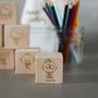 My Family Personalised Wooden Blocks, thumbnail 2 of 4