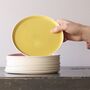Colourful Handmade Porcelain Tea Plate, thumbnail 4 of 12
