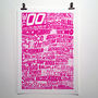 The Noughties 2000’s Decade Typography Print, thumbnail 5 of 10