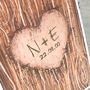 Tree Carving Personalised Card, thumbnail 2 of 3