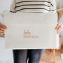 Personalised Baby Pregnancy Document Pouch, thumbnail 1 of 3