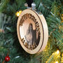 Personalised First Christmas As Mr And Mrs Decoration, thumbnail 2 of 5