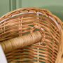 Fluted Toilet Roll Holder And Basket, thumbnail 5 of 6