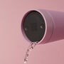 Circular And Co Travel Mug Made From Recycled Stainless Steel 12oz Dusk Pink, thumbnail 5 of 8