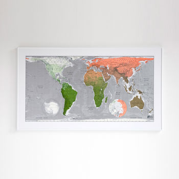 World Wall Map, 2 of 12