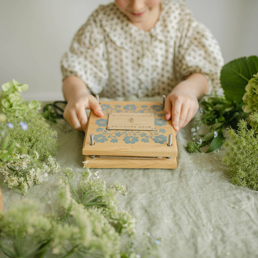 Flower Press Folksy Floral By Sproutlings
