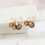 Pearl Cluster Earrings in Many Colours, thumbnail 7 of 12
