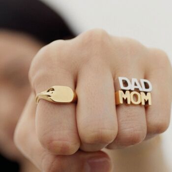 Maria Black Dad Ring Silver, 2 of 3