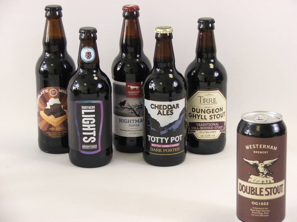 Six Gluten Free Craft Porters And Stouts By Great British Booze Company