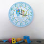 Personalised Wall Clock For New Baby, thumbnail 6 of 7