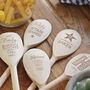 Personalised Wooden Spoon, thumbnail 5 of 8
