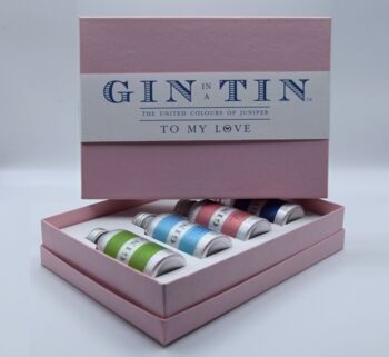 The Love Gin Tin Gift Box Set, 3 of 4
