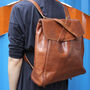 Convertible Leather Tote Backpack Cleo, thumbnail 4 of 11