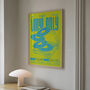 Vinyl Only Music Print Record Poster Disco, thumbnail 7 of 11