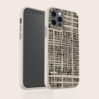 Woven Texture Biodegradable Phone Case, 3 of 9