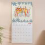 2026 Art Calendar | Folk Animals | Sunday Start, thumbnail 4 of 5