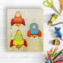 Chunky Rocket Puzzle, thumbnail 1 of 3