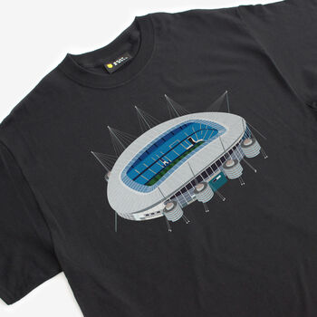 Etihad Stadium Man City T Shirt, 4 of 4