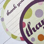 Spotty Thank You Cards, thumbnail 3 of 4