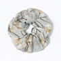 100% Silk Scrunchie Skeletal Leaves, thumbnail 1 of 7