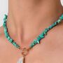 Boho Pearl And Turquoise Beaded Necklace Gift, thumbnail 4 of 7