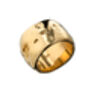 Sterling Silver Or Gold Vermeil Free Form Ring, thumbnail 3 of 7
