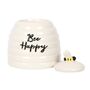 Bee Happy Ceramic Storage Jar, thumbnail 2 of 3