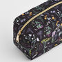 Wilderness Black Cosmetic Bag, thumbnail 6 of 7