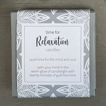 Time For Relaxation Mini Candle Set, 2 of 7