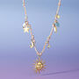 Sunset Club Multi Charm Necklace, thumbnail 3 of 12