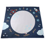 Space Design Baby Milestone Mat And Gift Box, thumbnail 1 of 4