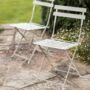 Set Of Two Outdoor Bistro Chairs Various Colours, thumbnail 5 of 5