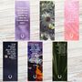 Book Lover Literary Quote Bookmark Set, thumbnail 2 of 2