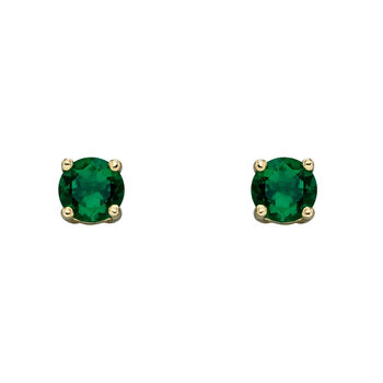 9ct Yellow Gold Birthstone Earrings*, 7 of 12