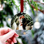 Mr And Mrs First Christmas Married Personalised Bauble, thumbnail 7 of 7