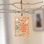 Personalised Christmas Money Gift Holder Santa And Snowman, thumbnail 1 of 6