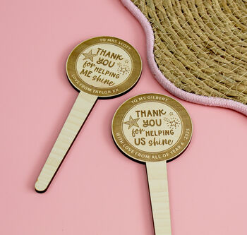 Thank You For Helping Me Shine Personalised Plant Marker, 3 of 4