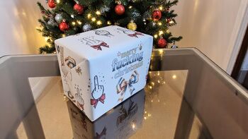 Merry Bleeping Christmas Wrapping Paper – Secret Santa, 5 of 6