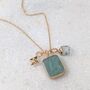The Trio Amazonite Necklace, thumbnail 1 of 6
