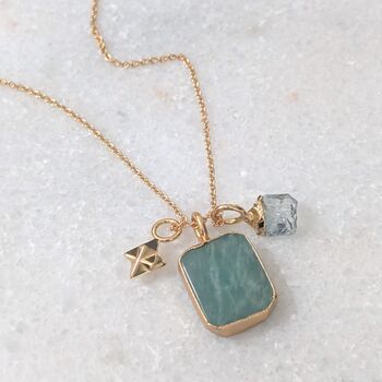 The Trio Amazonite Necklace, 3 of 7