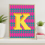 Personalised Letter Wall Print, thumbnail 11 of 12