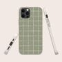 Chalk Grid Biodegradable Phone Case, thumbnail 1 of 8