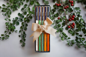 Christmas Chocolate Favourites Navy Gift Box, 4 of 5