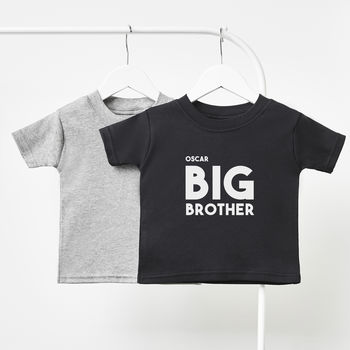 Personalised Big Brother Children's T Shirt, 4 of 4
