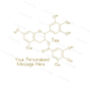Personalised Tea Molecule Chemistry Card, thumbnail 2 of 12