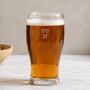 Personalised Pint Glass Engraved For 21st Birthday Gift, thumbnail 1 of 12