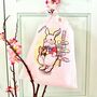 Personalised White Rabbit Bag With Chocolate Eggs, thumbnail 1 of 2