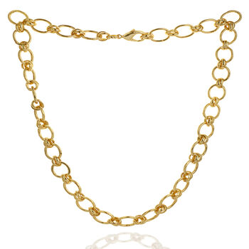 Gold Plated Hera Chunky Chain, 2 of 3