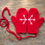 Snowflake Slipper Socks In Chunky Crochet, thumbnail 9 of 12